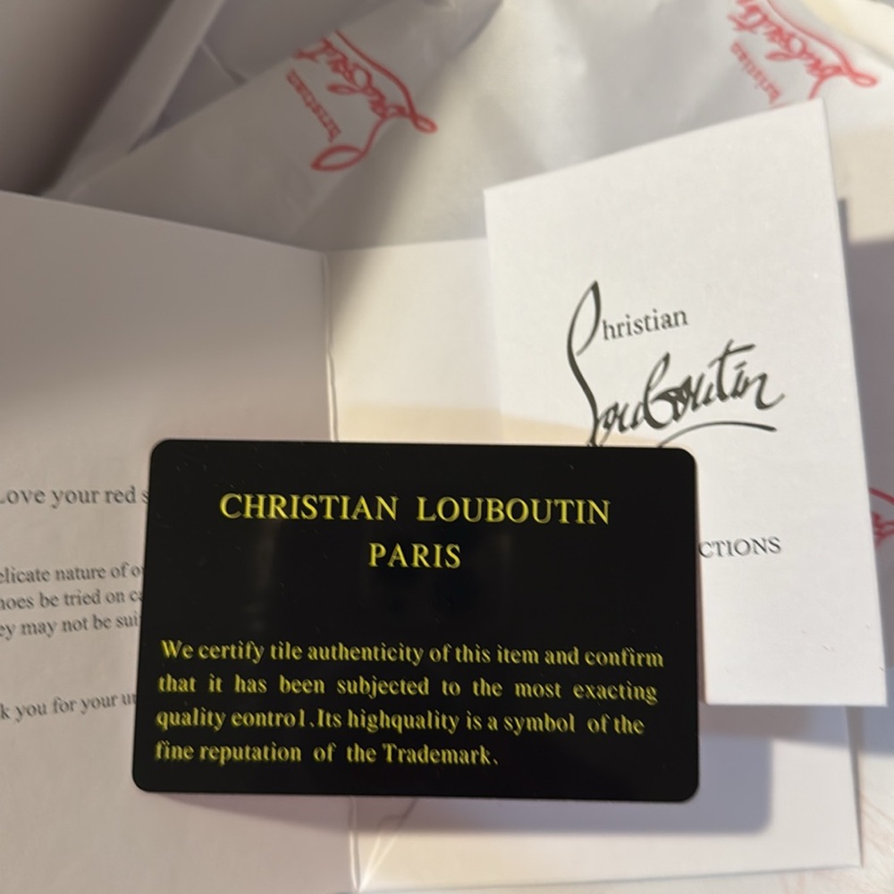 Christian Louboutin python flat - Picture 7 of 7